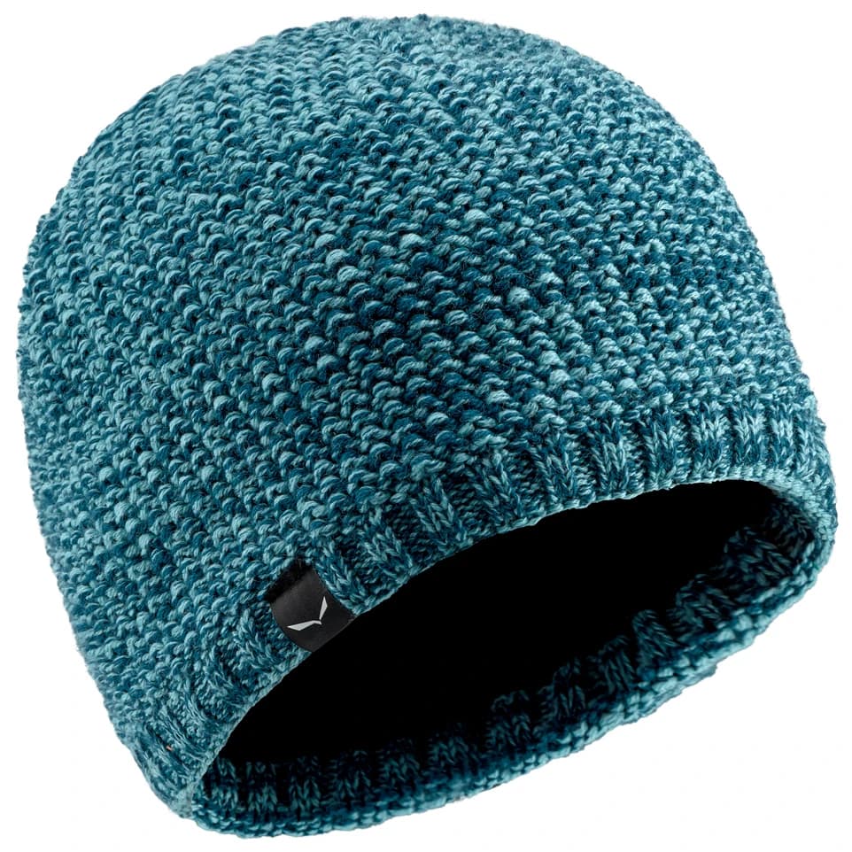 Зимна шапка (beanie) Salewa Knitted Beanie - Pond Blue