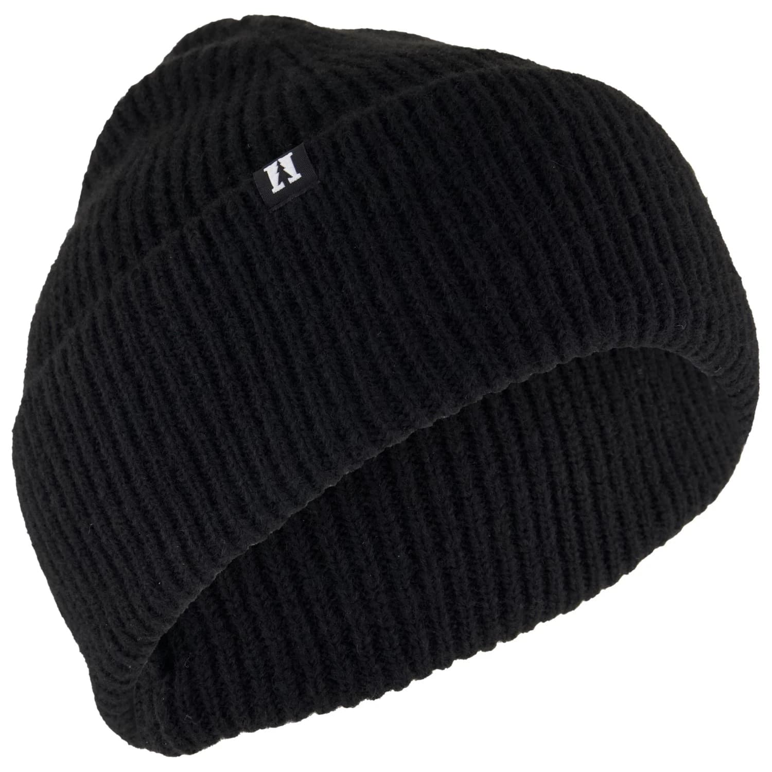 Зимна шапка (beanie) Heber peak SylvaHe. Rib Beanie - Black / Melange
