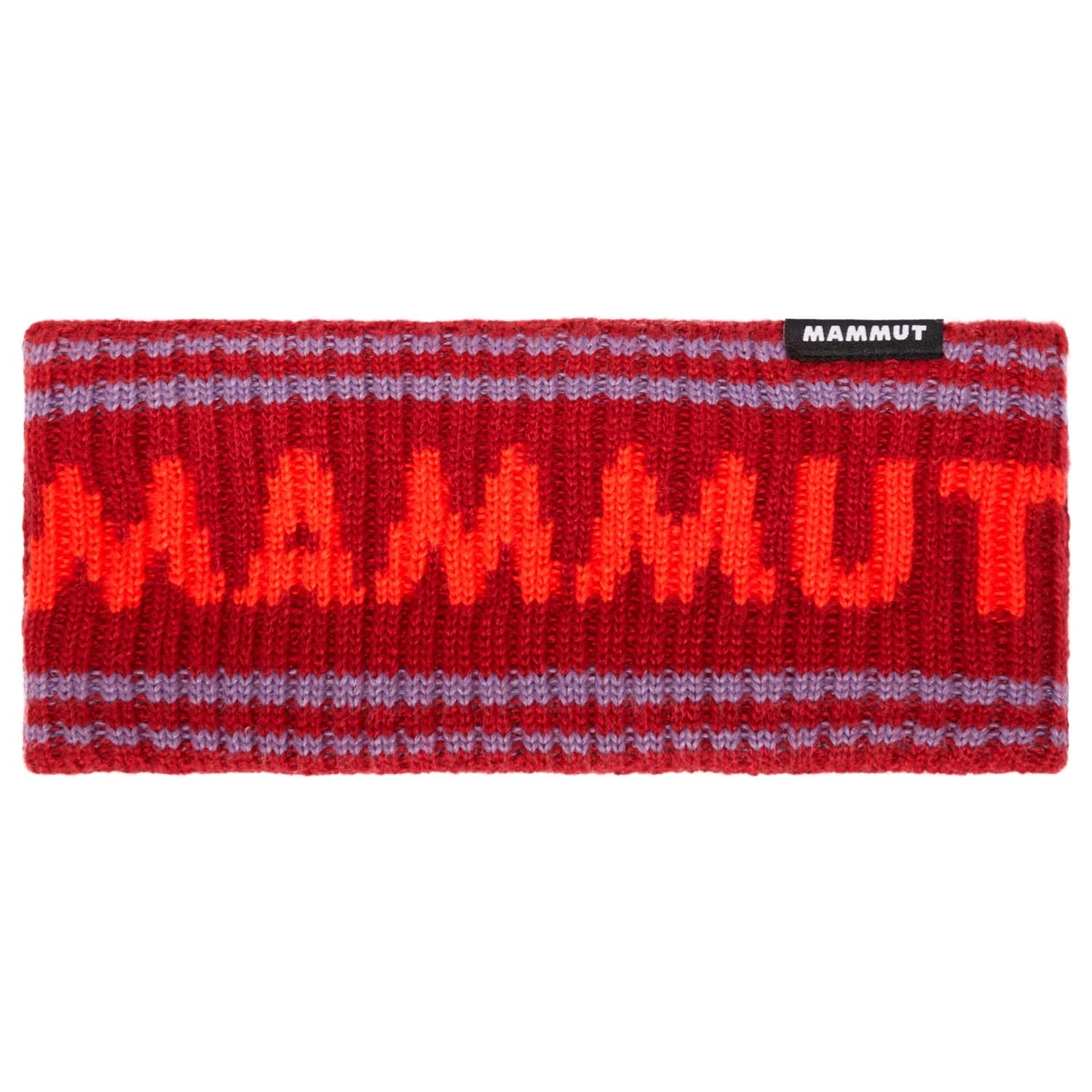 Лента за глава Mammut Mammut Retro Headband - Mammut Red / Paloja