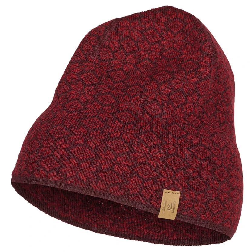 Зимна шапка (beanie) Ivanhoe of sweden Women's Fiona Hat Beanie - Deep Red