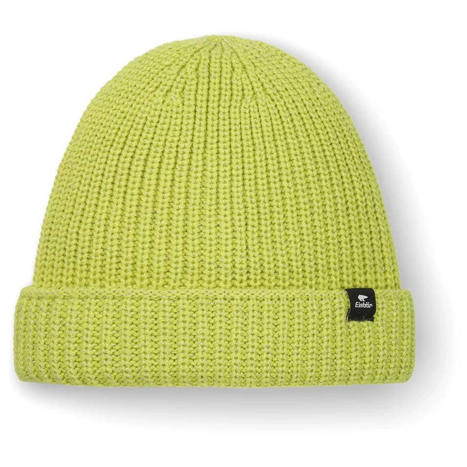 Детска зимна шапка (beanie) Eisbär Kid's Lenoko Reflective Mütze Beanie - Winter Lemon