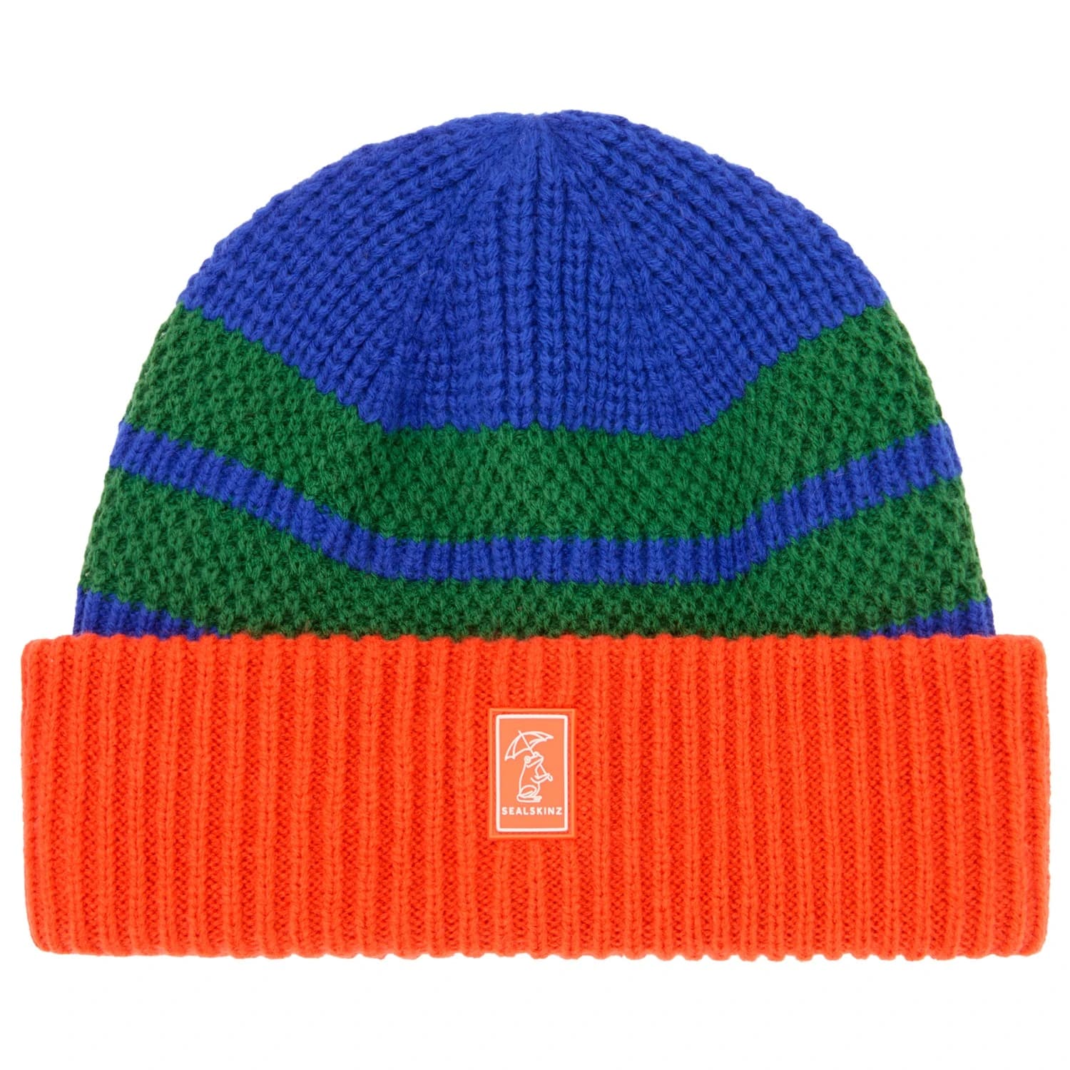 Детска зимна шапка (beanie) Sealskinz Kid's Apton Beanie - Blue
