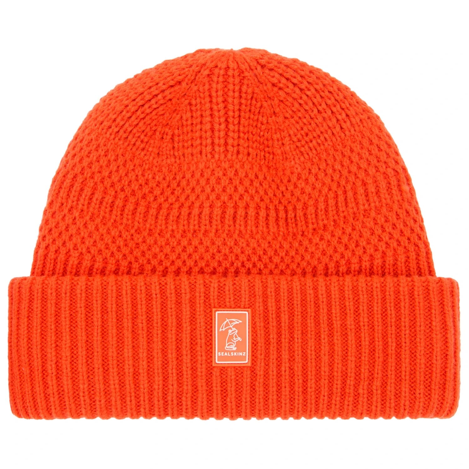 Детска зимна шапка (beanie) Sealskinz Kid's Ruston Beanie - Orange