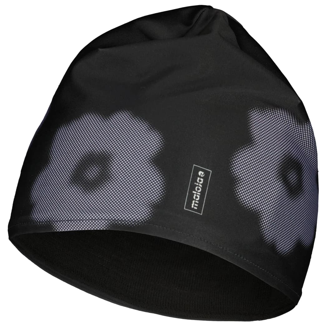 Зимна шапка (beanie) Maloja GrünbergM. Beanie - Deep Black Bloom