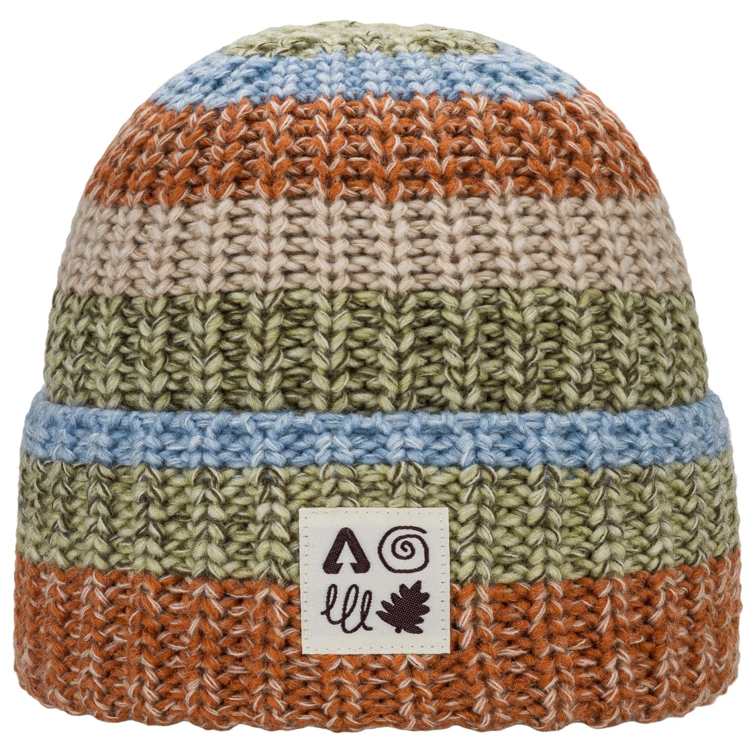 Зимна шапка (beanie) P.A.C. Melsta Wool Beanie - Rust / Sage