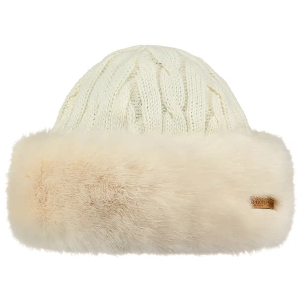 Шапка Barts Women's Fur Cable Bandhat - White
