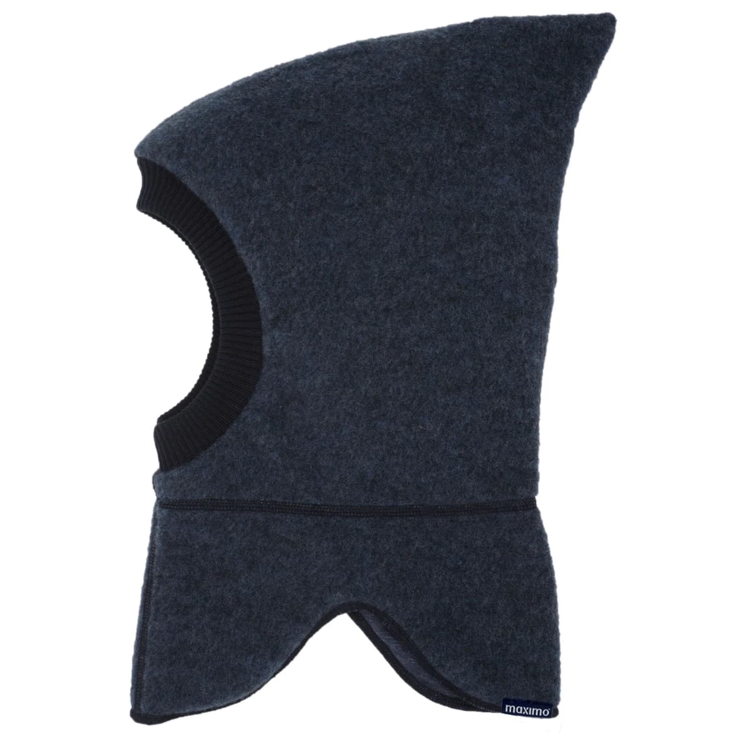 Детска балаклава maximo Kid's Jersey Fleece Schlupfmütze Balaclava - Navy Melange