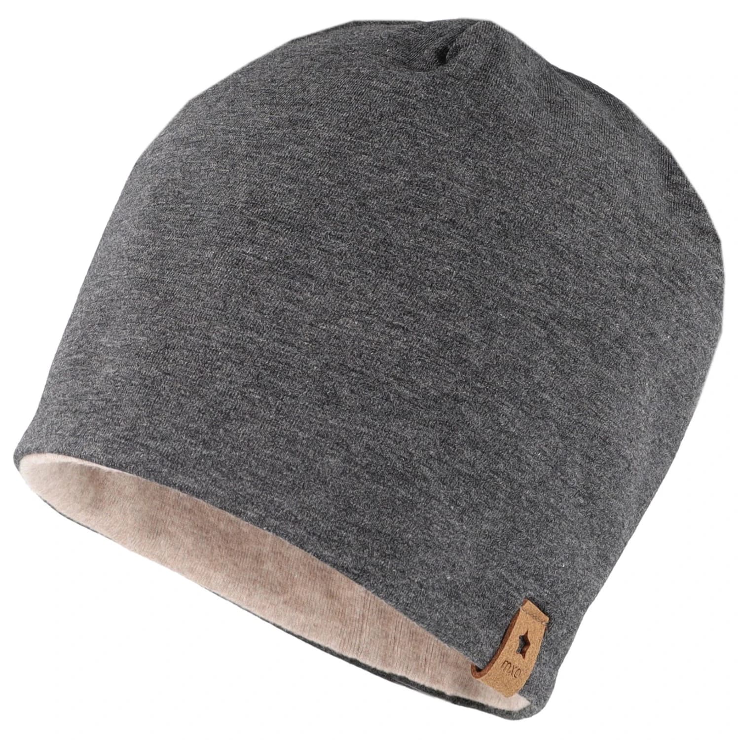 Детска зимна шапка (beanie) maximo Kid's Reversible Beanie - Carbon Melange