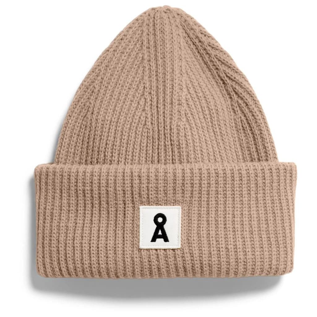 Зимна шапка (beanie) Armedangels Iconic Å Wool Hat Beanie - Soft Nougat