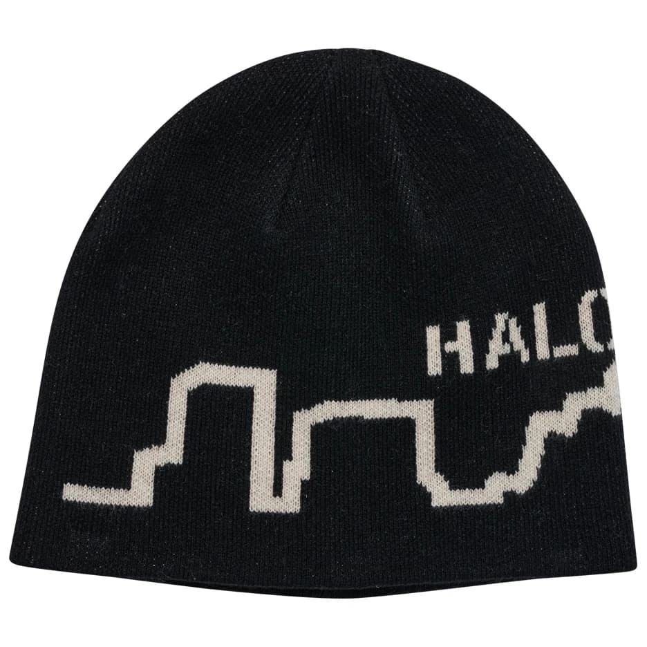 Зимна шапка (beanie) Halo Logo Beanie - Black / Marshmallow
