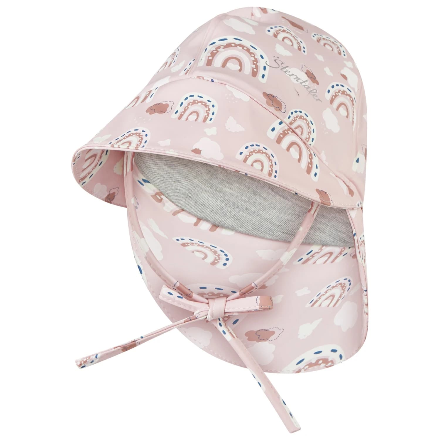 Детска шапка Sterntaler Kid's Regenhut Hat - Puderrosa / Rainbow