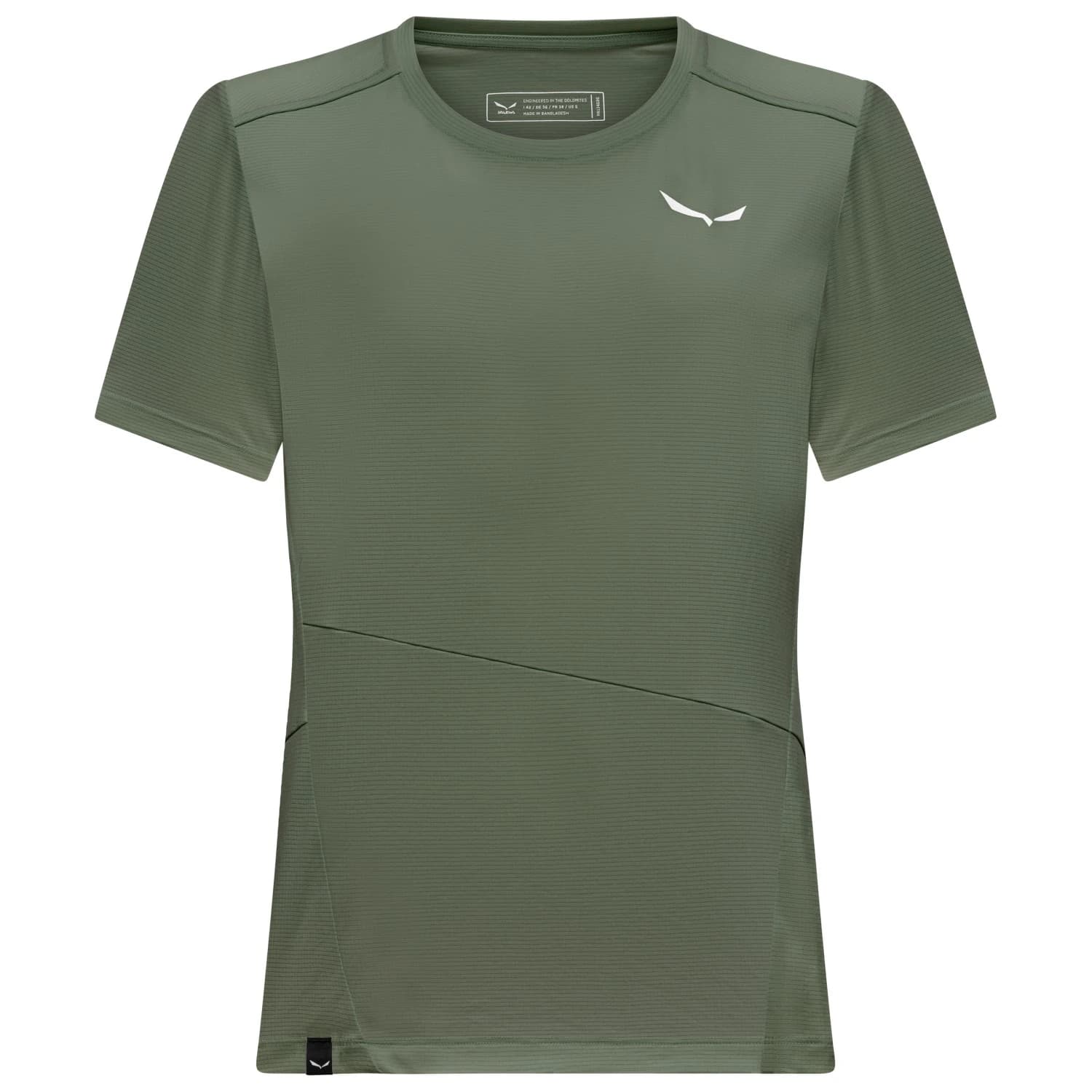 Дамска спортна тениска Salewa Women's Puez Sporty Dry T-Shirt Sport shirt - Faded Green