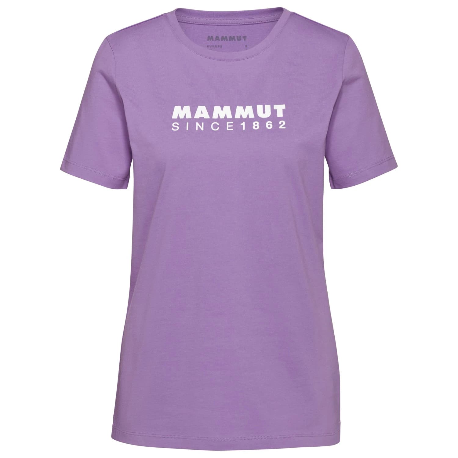 Дамска тениска Mammut Women's Core T-Shirt Logo Sport shirt - Lavandin