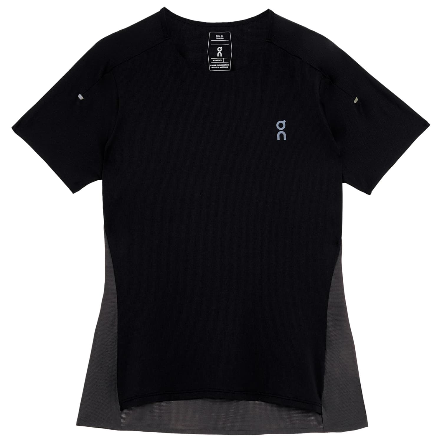 Дамска тениска On Women's Performance-T Running shirt - Black / Eclipse