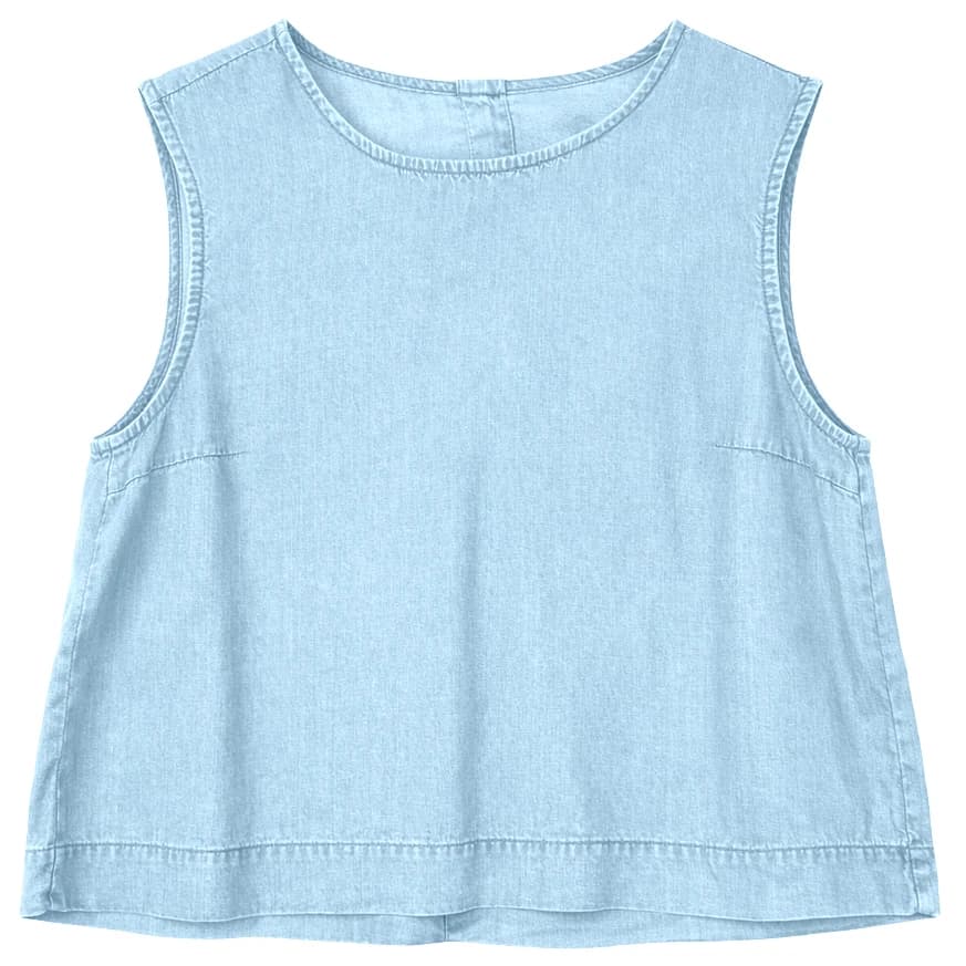 Дамски топ Mazine Women's Tencel Top - Light Blue Wash