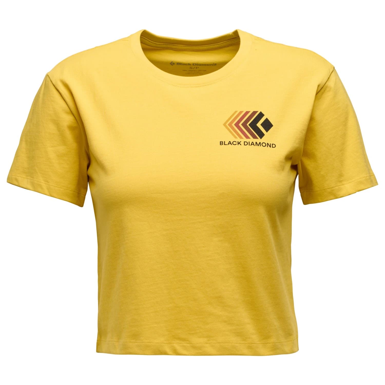 Дамска тениска Black Diamond Women's Faded Crop S/S Tee T-shirt - Soft Ochre