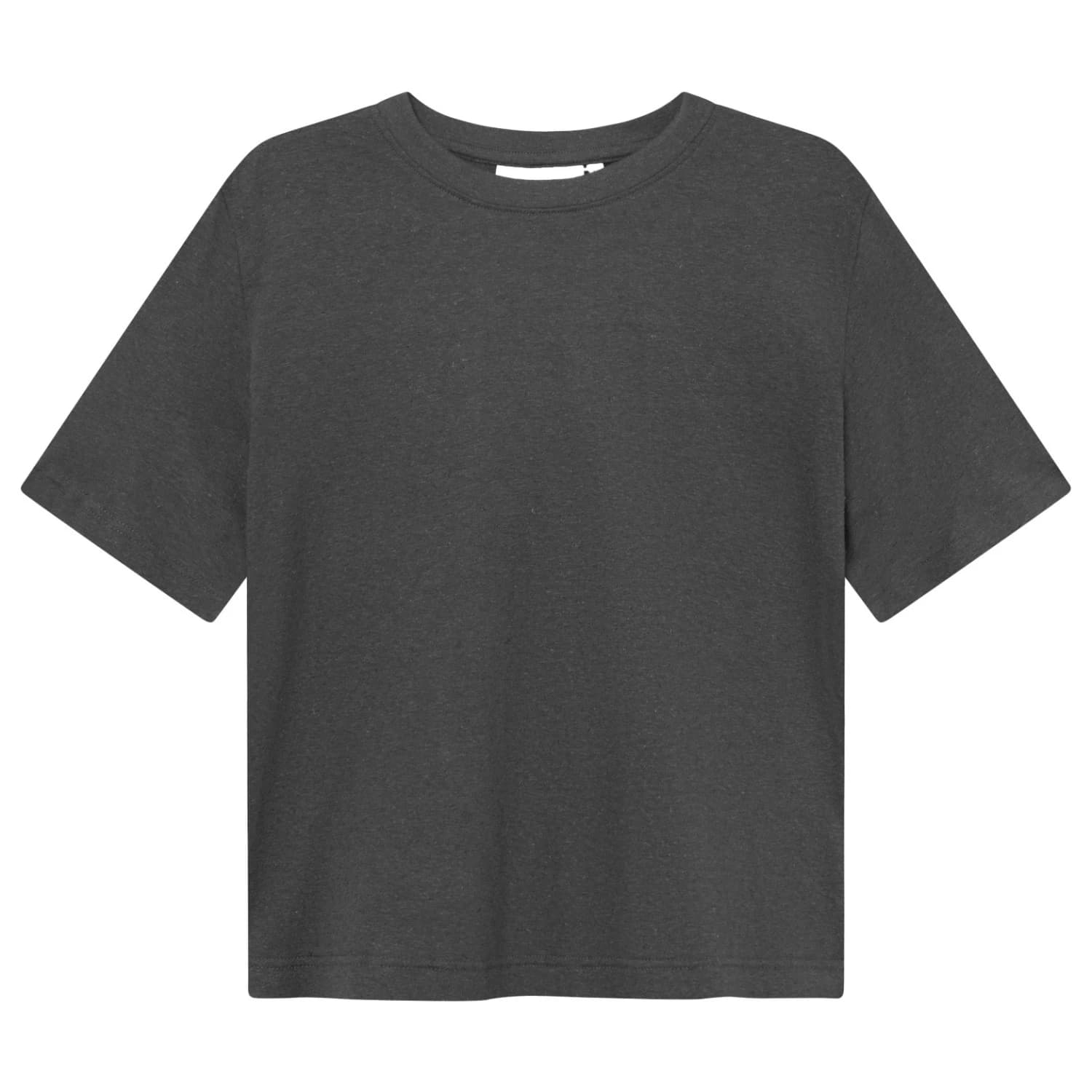 Дамска тениска DEDICATED Women's T-Shirt Vadstena Hemp T-shirt - Forged Iron Grey