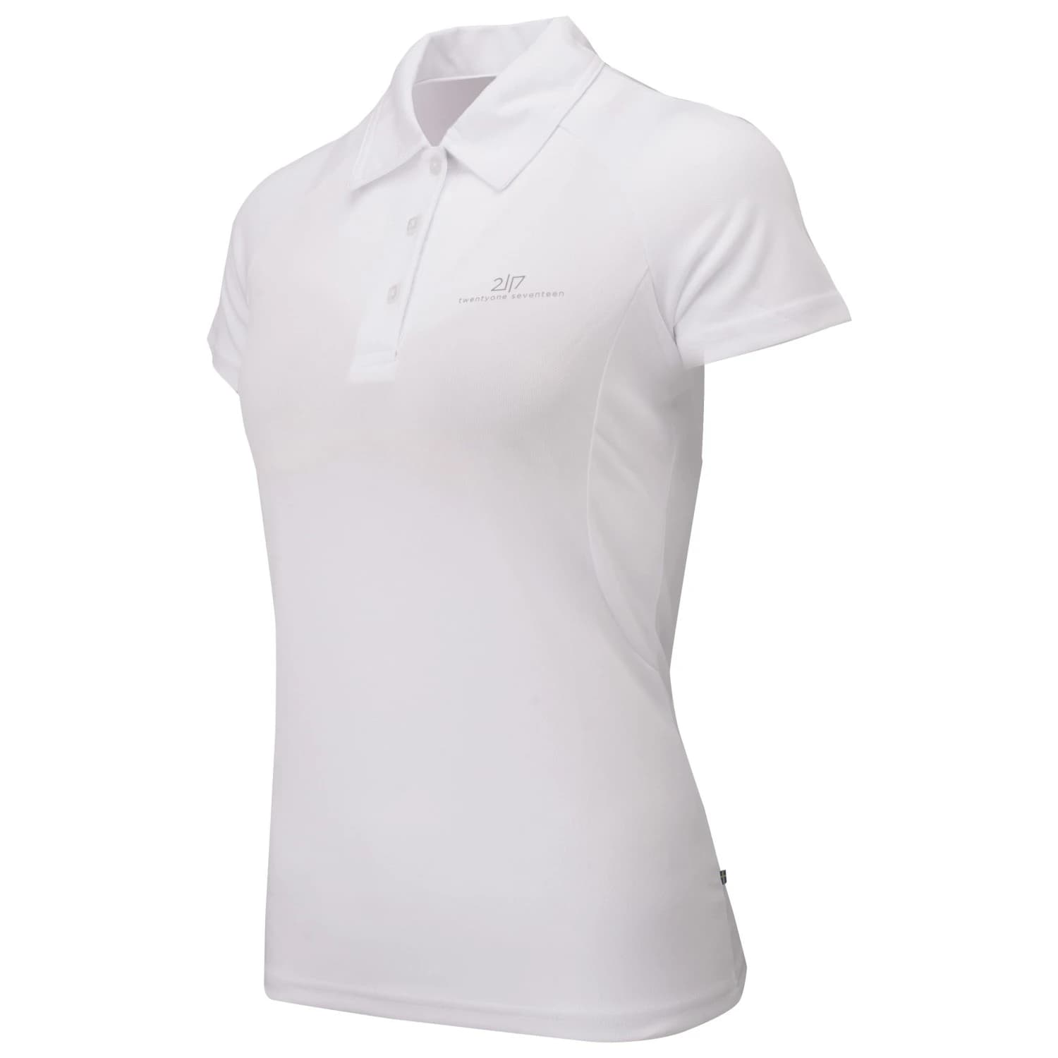 Поло тениска 2117 of sweden Women's Fröseke Pique Polo shirt - White