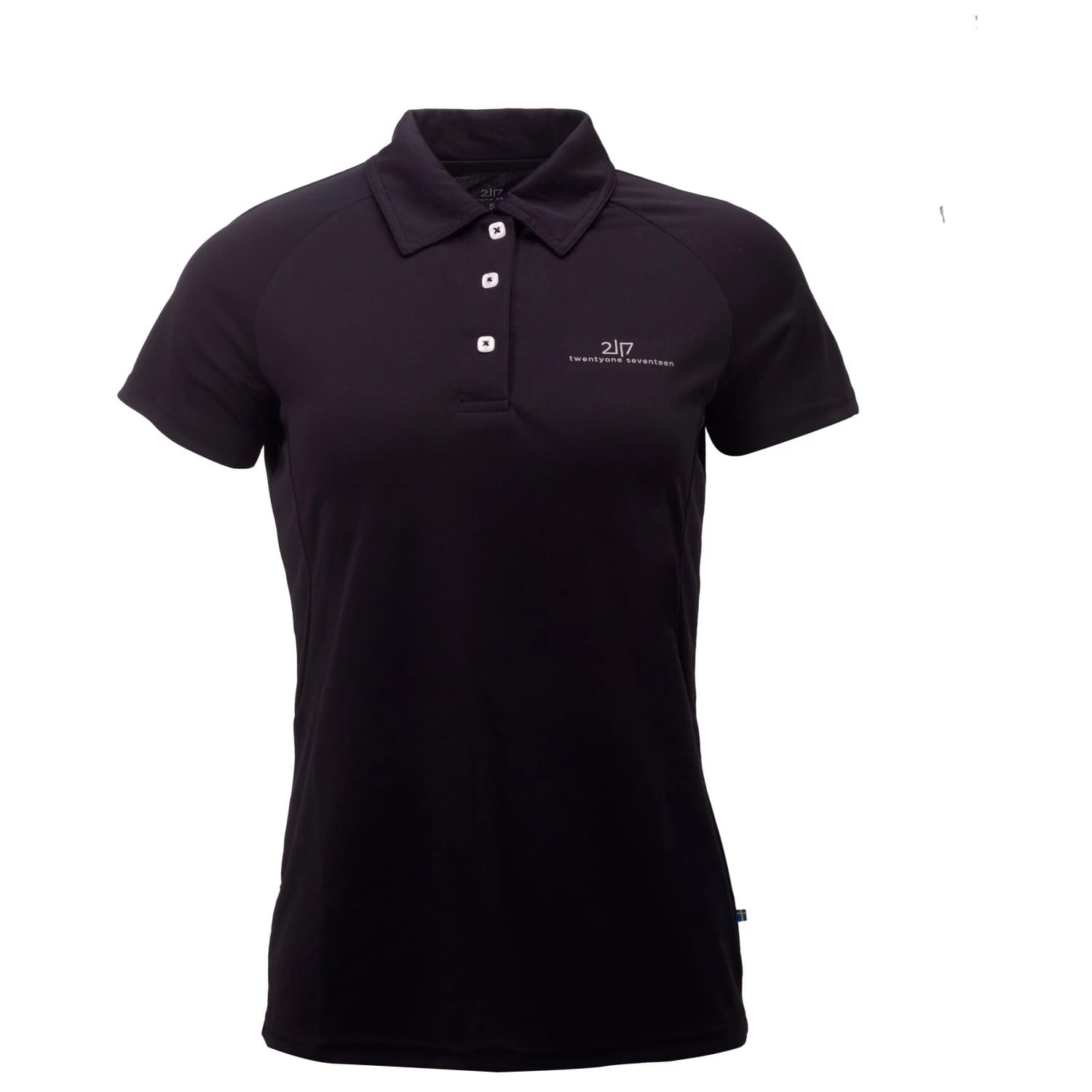 Поло тениска 2117 of sweden Women's Fröseke Pique Polo shirt - Black