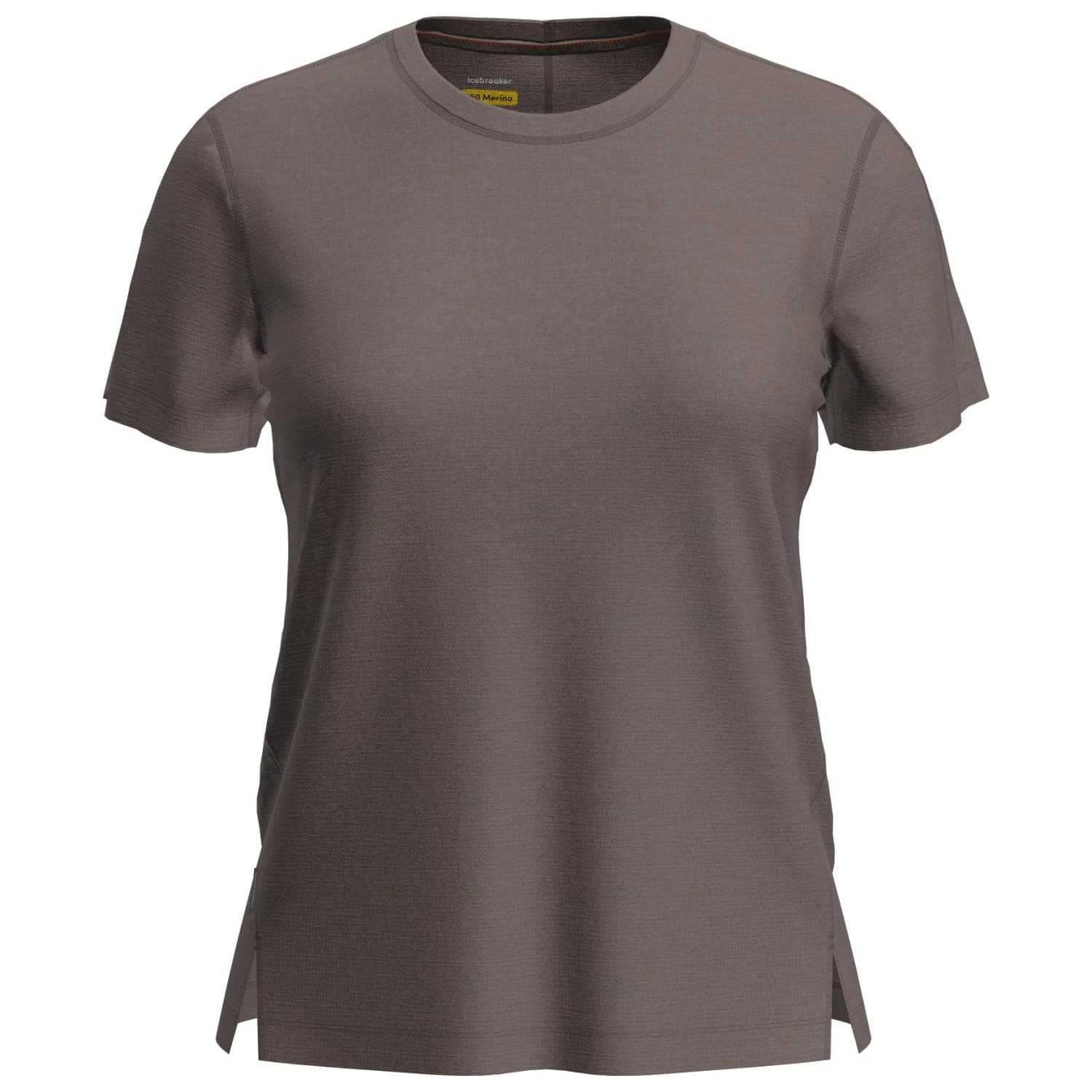 Дамска мериносова блуза Icebreaker Women's Merino 150 Ace S/S Tee Merino shirt - Porcini