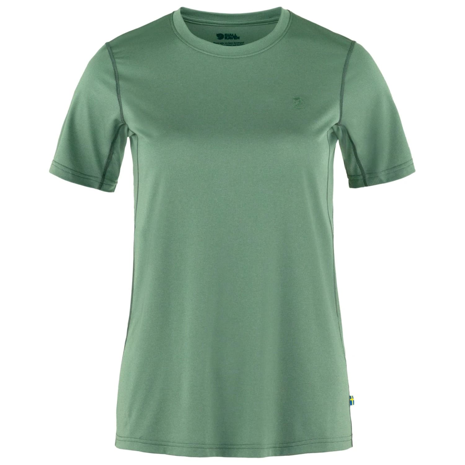 Дамска спортна тениска Fjällräven Women's Abisko Day Hike S/S Sport shirt - Patina Green