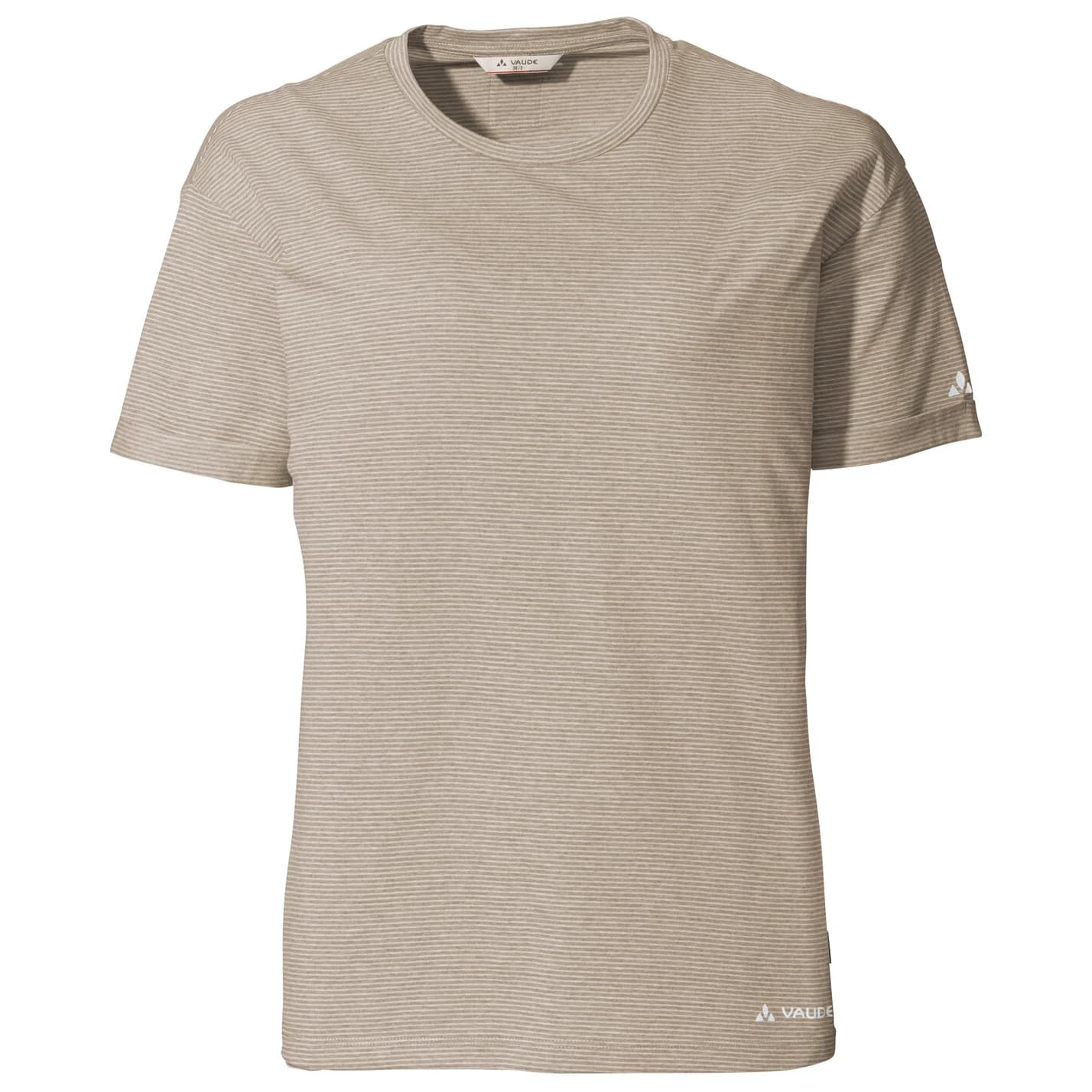 Дамска тениска Vaude Women's Mineo Striped T-Shirt - Linen