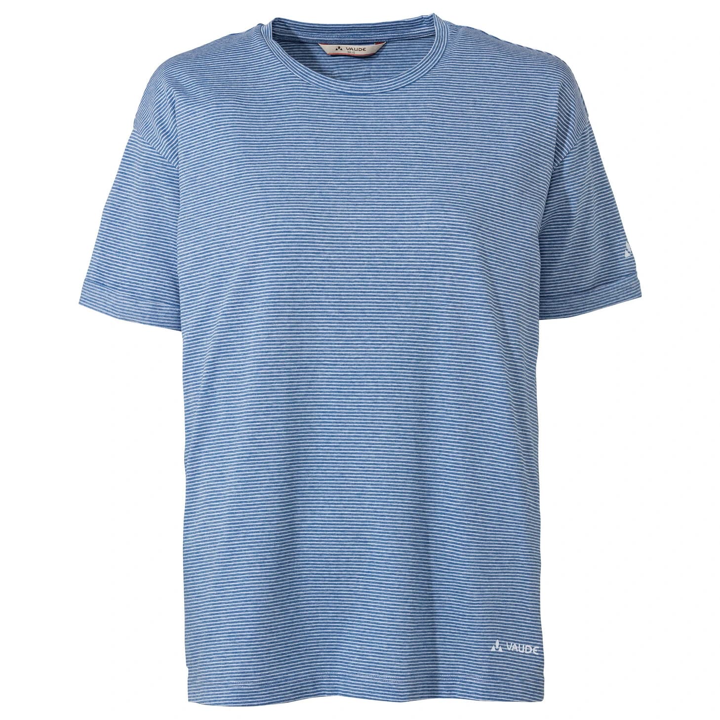 Дамска тениска Vaude Women's Mineo Striped T-Shirt - Ultramarine