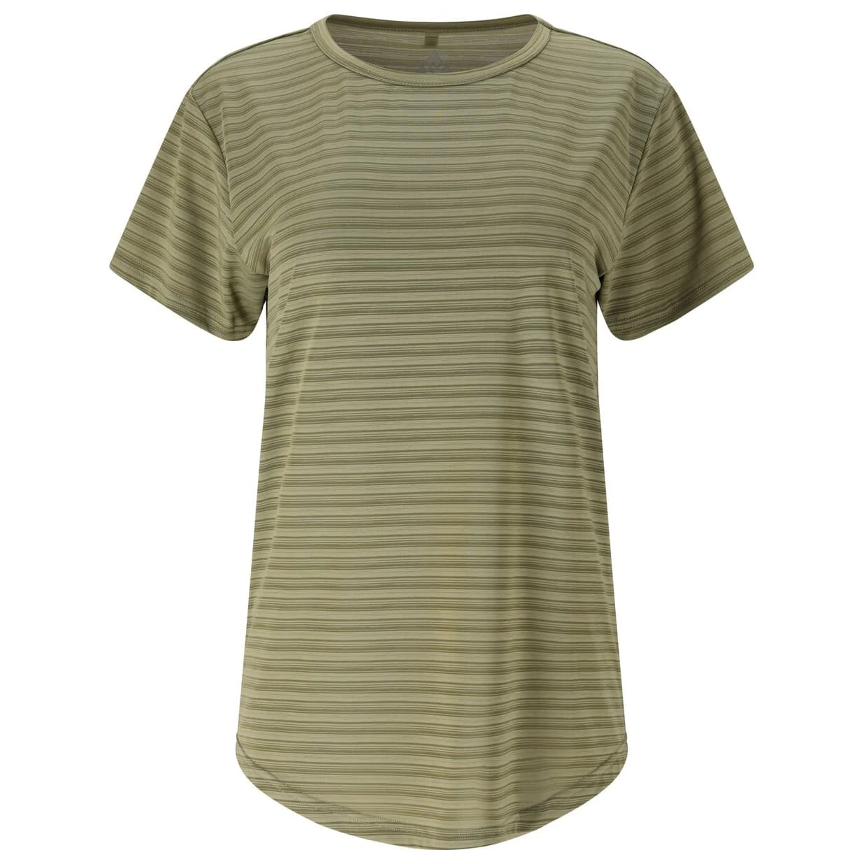 Дамска спортна тениска Whistler Women's Skylon Striped S/S Tee Sport shirt - Seagrass
