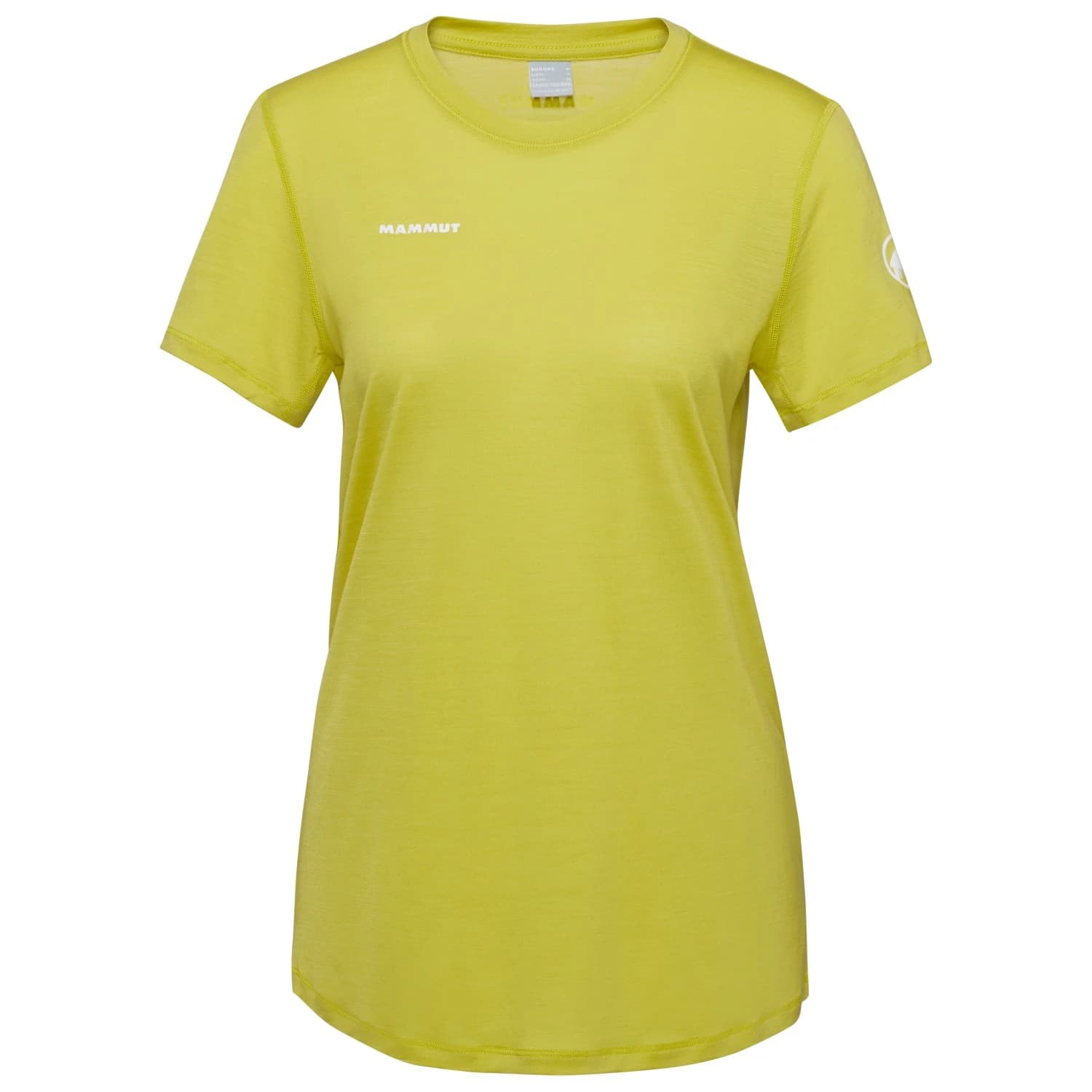 Дамска мериносова блуза Mammut Women's Tree Wool Firstlayer T-Shirt Merino shirt - Acacia