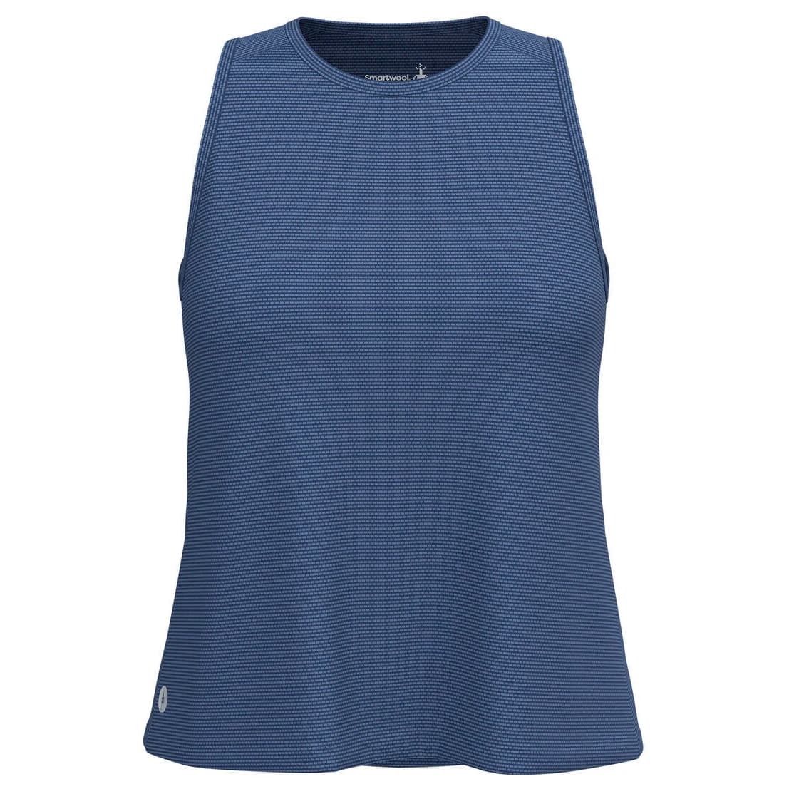 Дамски потник с широка презрамка Smartwool Women's Active Mesh High Neck Tank Tank top - Nightfall / Deep Navy