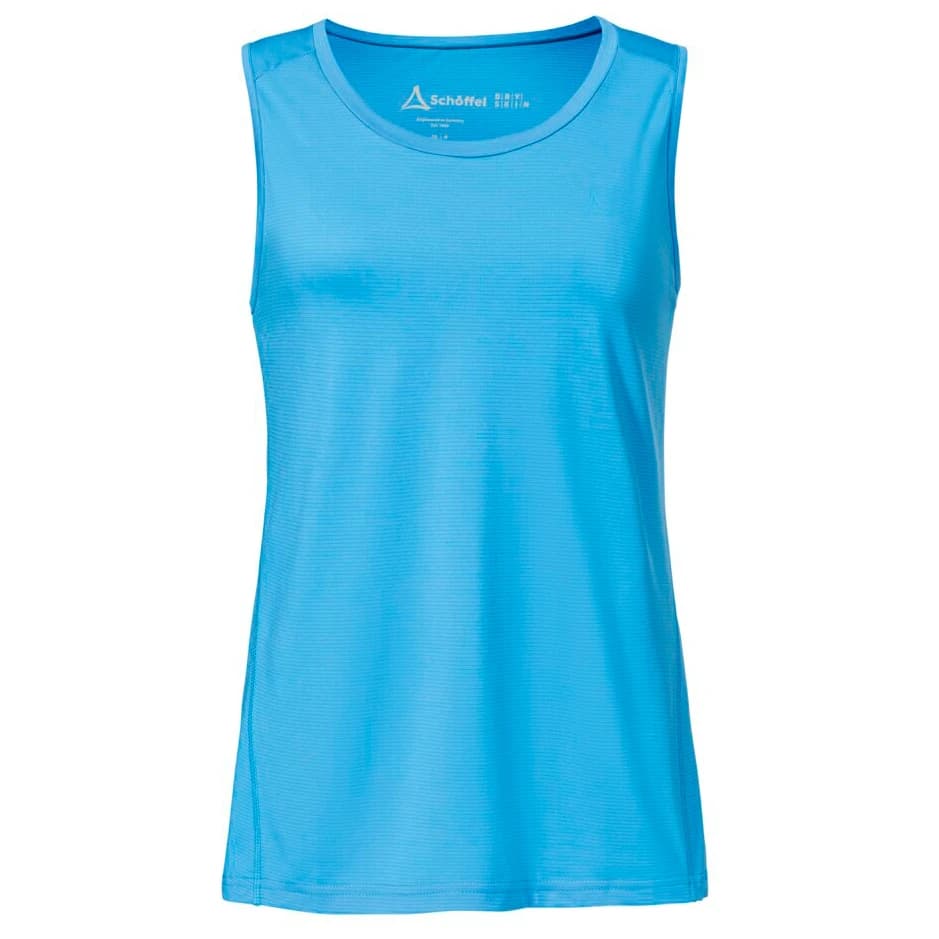 Дамски потник с широка презрамка Schöffel Women's Circ Top Tauron Tank top - Electric Sky