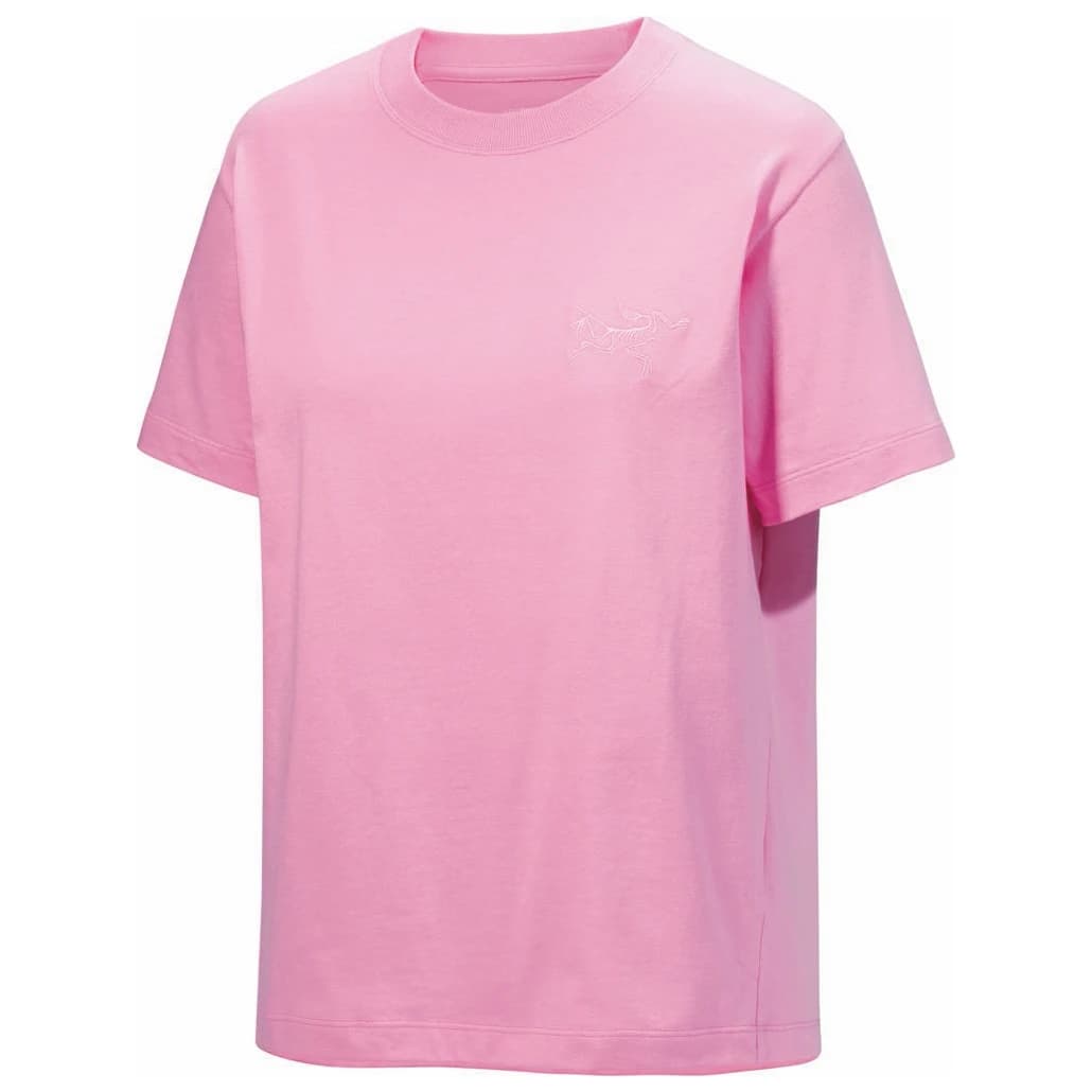 Дамска тениска Arc'teryx Women's Kragg Cotton Little Bird Crew S/S T-shirt - Pineberry