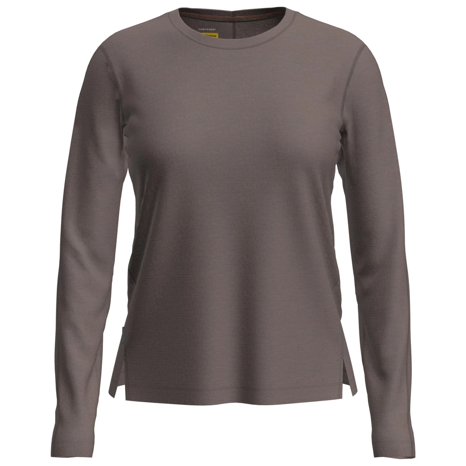 Дамска мериносова блуза Icebreaker Women's Merino 150 Ace L/S Tee Merino shirt - Porcini