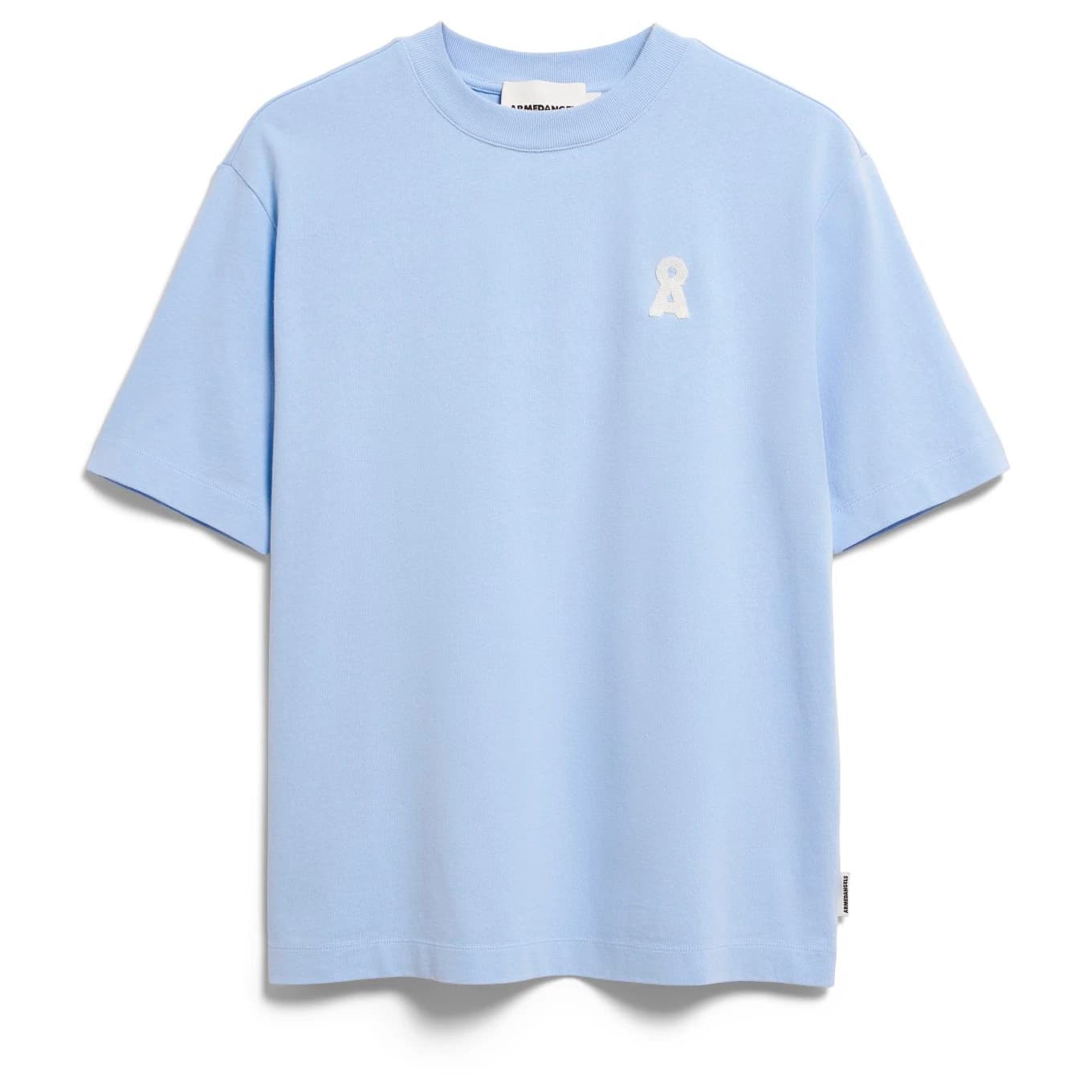 Дамска тениска ARMEDANGELS Women's Tarjaa Å Embro T-shirt - Soft Blue