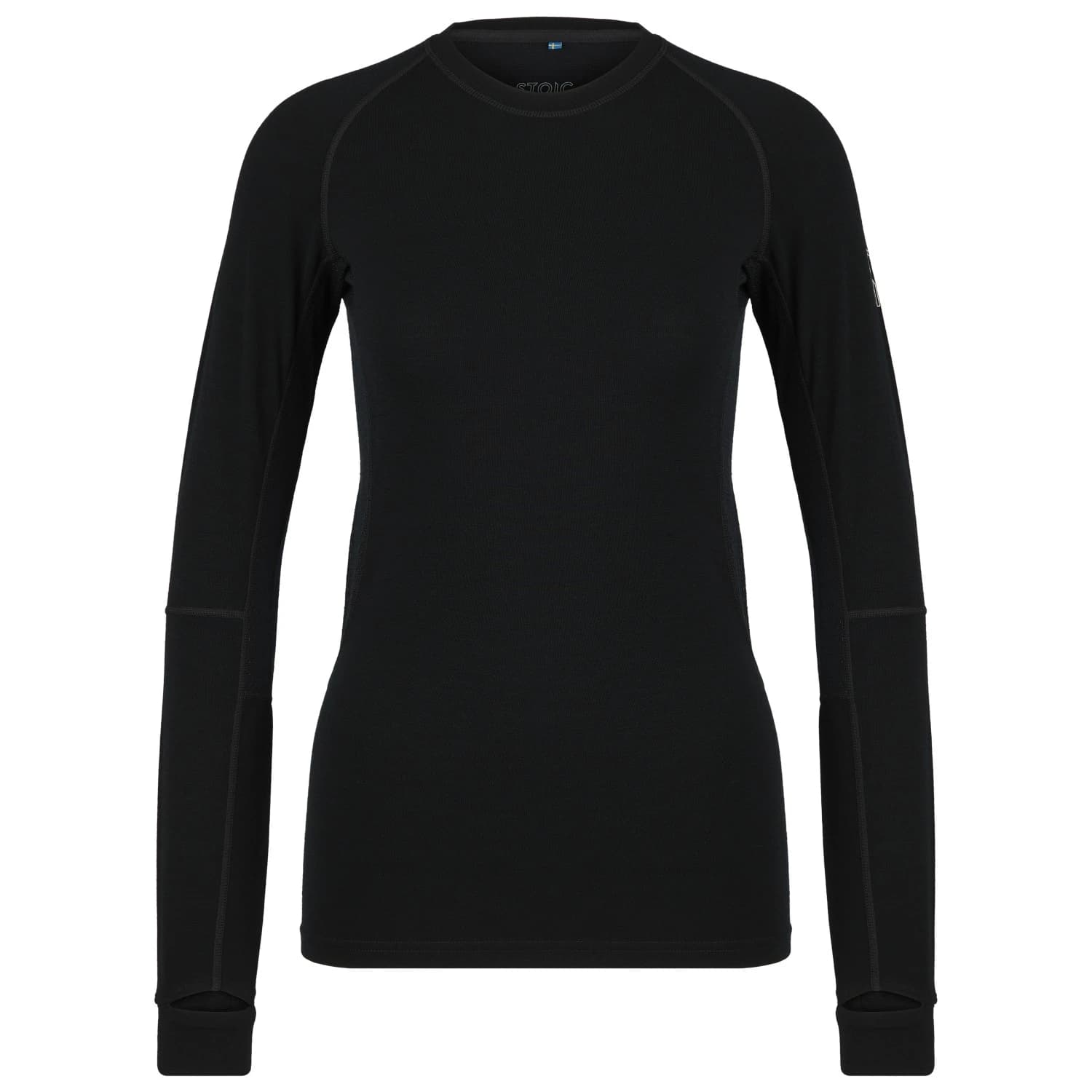 Дамска мериносова блуза Stoic Women's MerinoMesh150 SadjemSt. L/S Merino shirt - Black