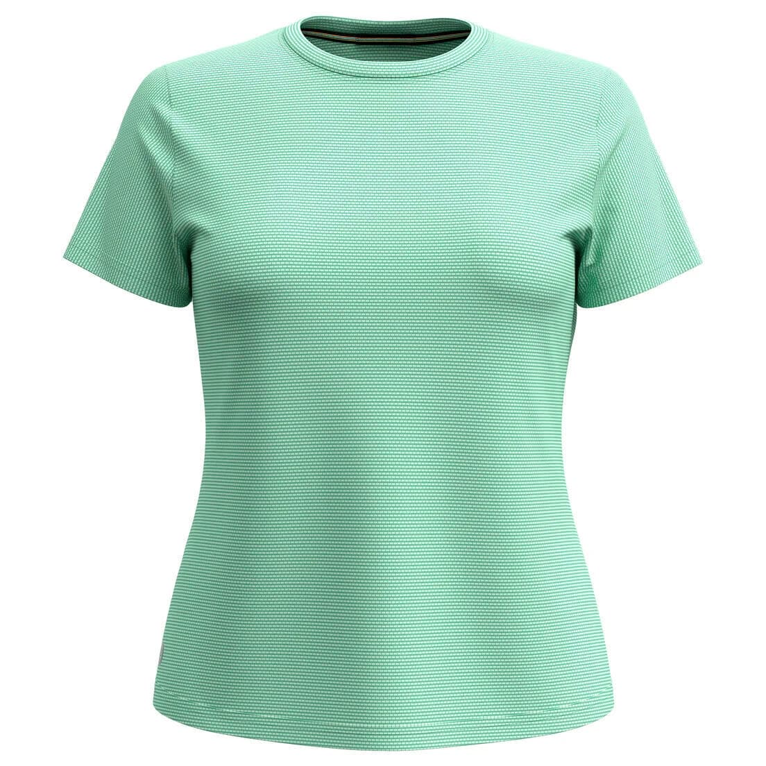 Дамска мериносова блуза Smartwool Women's Active Mesh S/S Merino shirt - Matcha Zen Heather