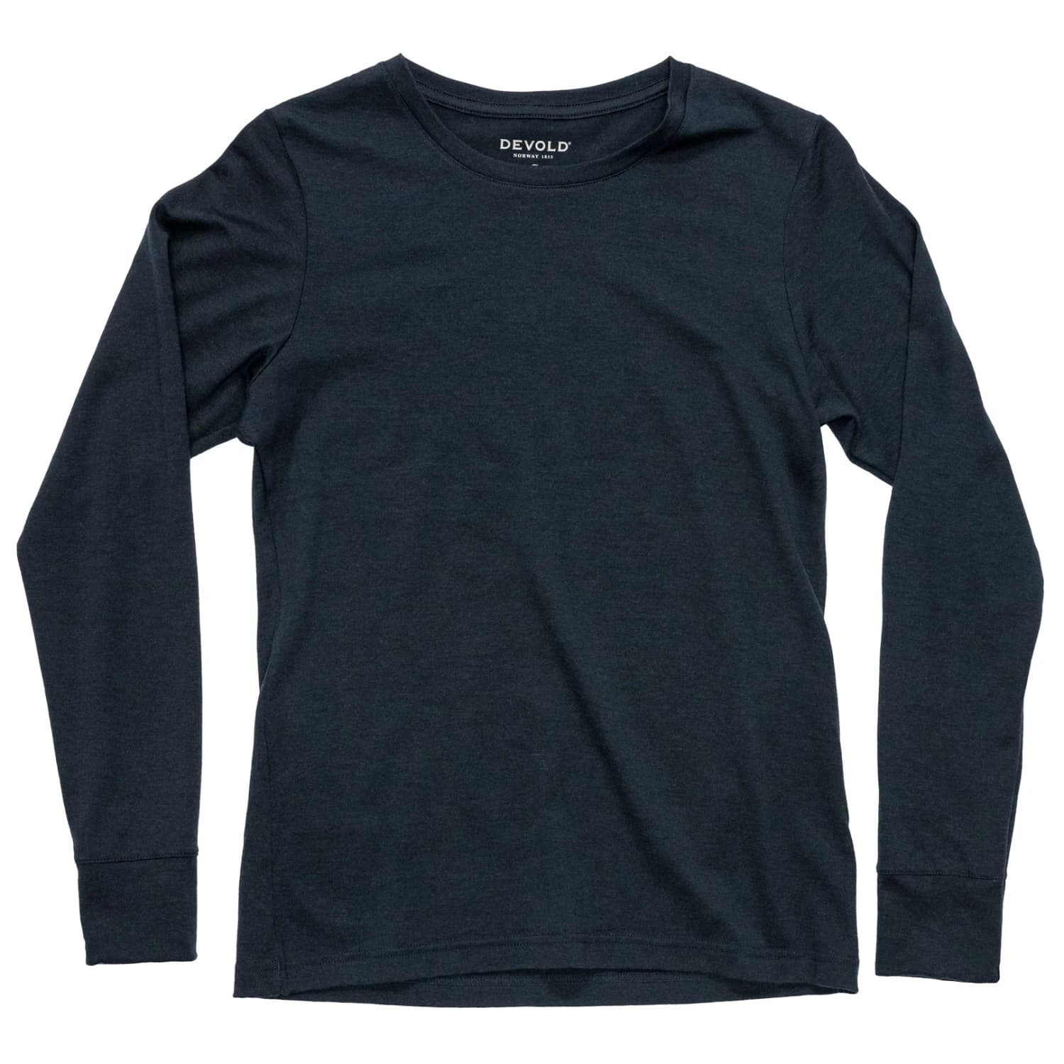 Дамска мериносова блуза Devold Women's Classic L/S Merino shirt - Ink