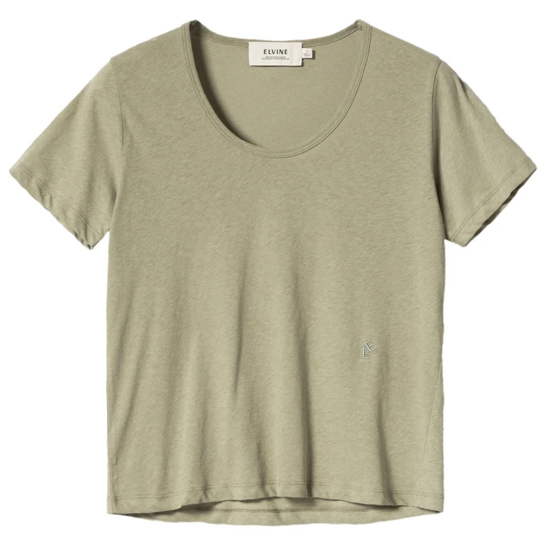 Дамска тениска Elvine Women's Nola T-shirt - Silver Green
