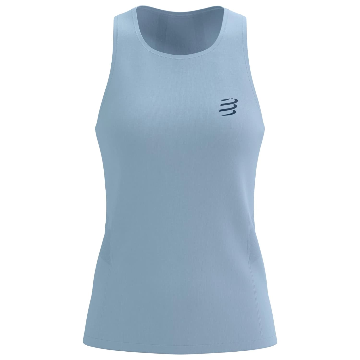 Дамска тениска Compressport Women's Performance Singlet Running shirt - Cashmere Blue
