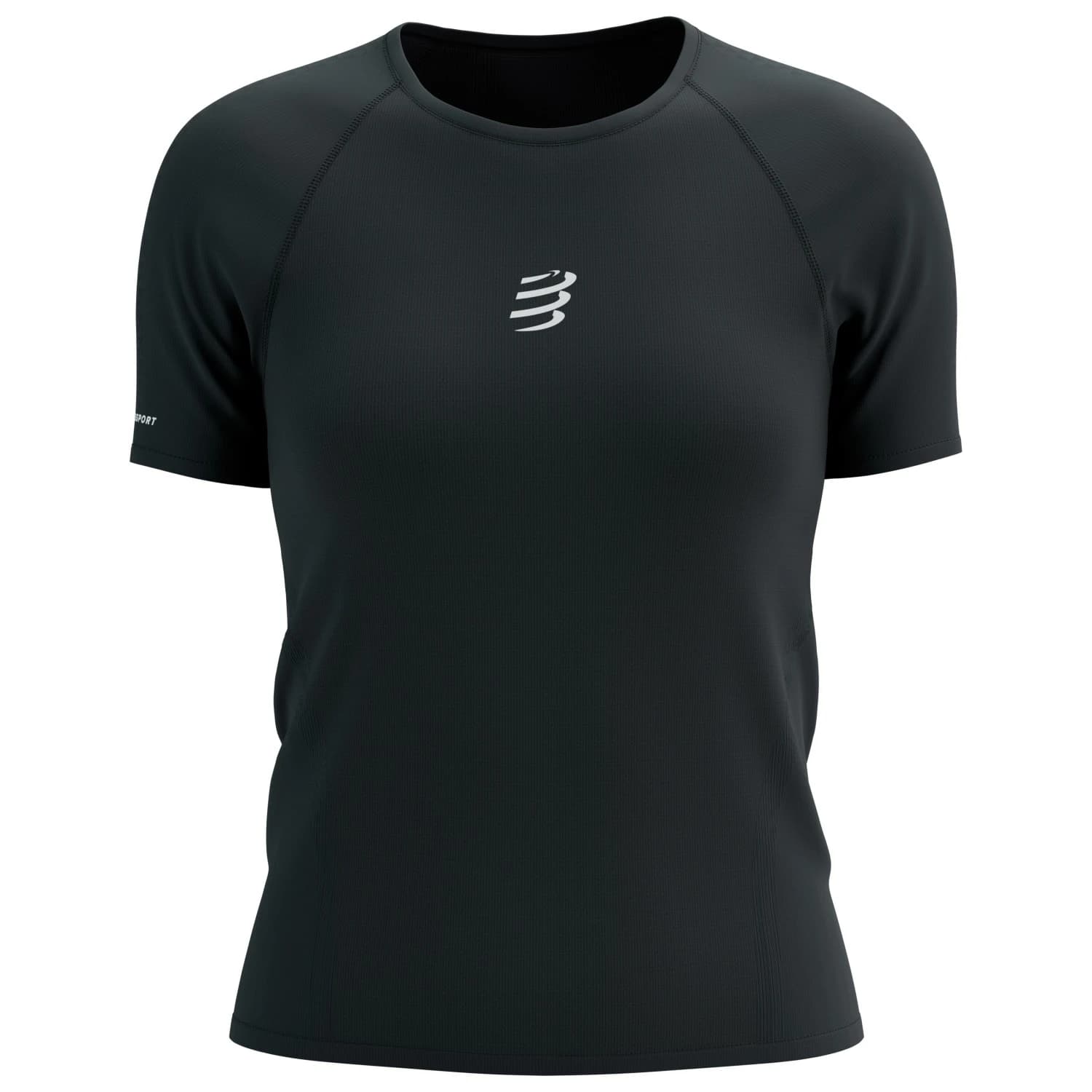 Дамска тениска Compressport Women's Trail Racing S/S T-Shirt Running shirt - Black