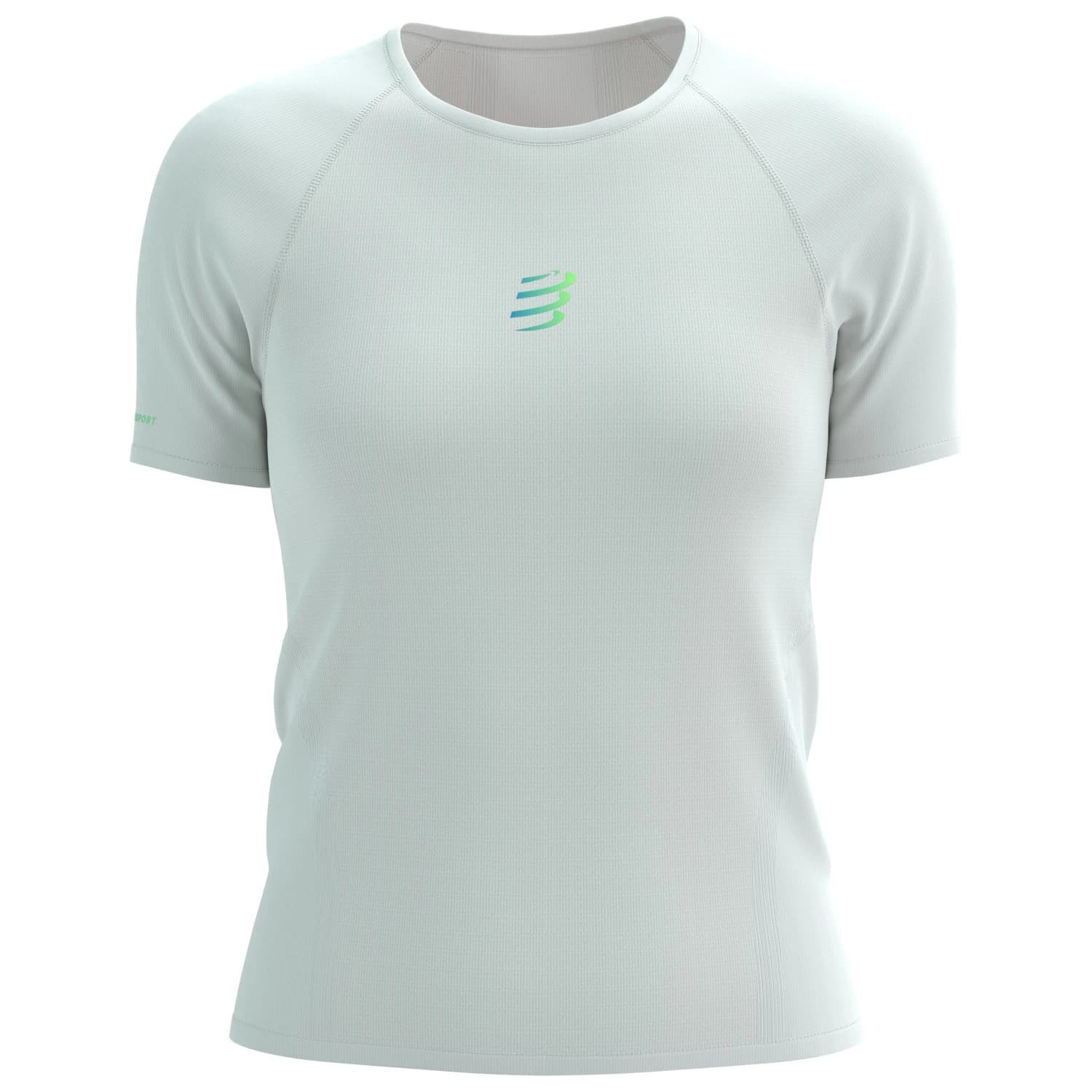 Дамска тениска Compressport Women's Trail Racing S/S T-Shirt Running shirt - Star White