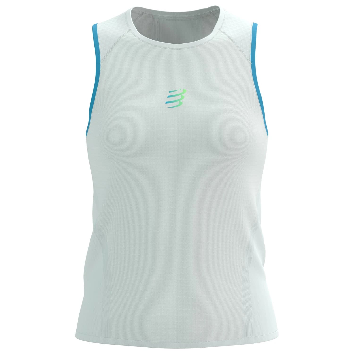 Дамска тениска Compressport Women's Trail Racing Tank Running shirt - Star White