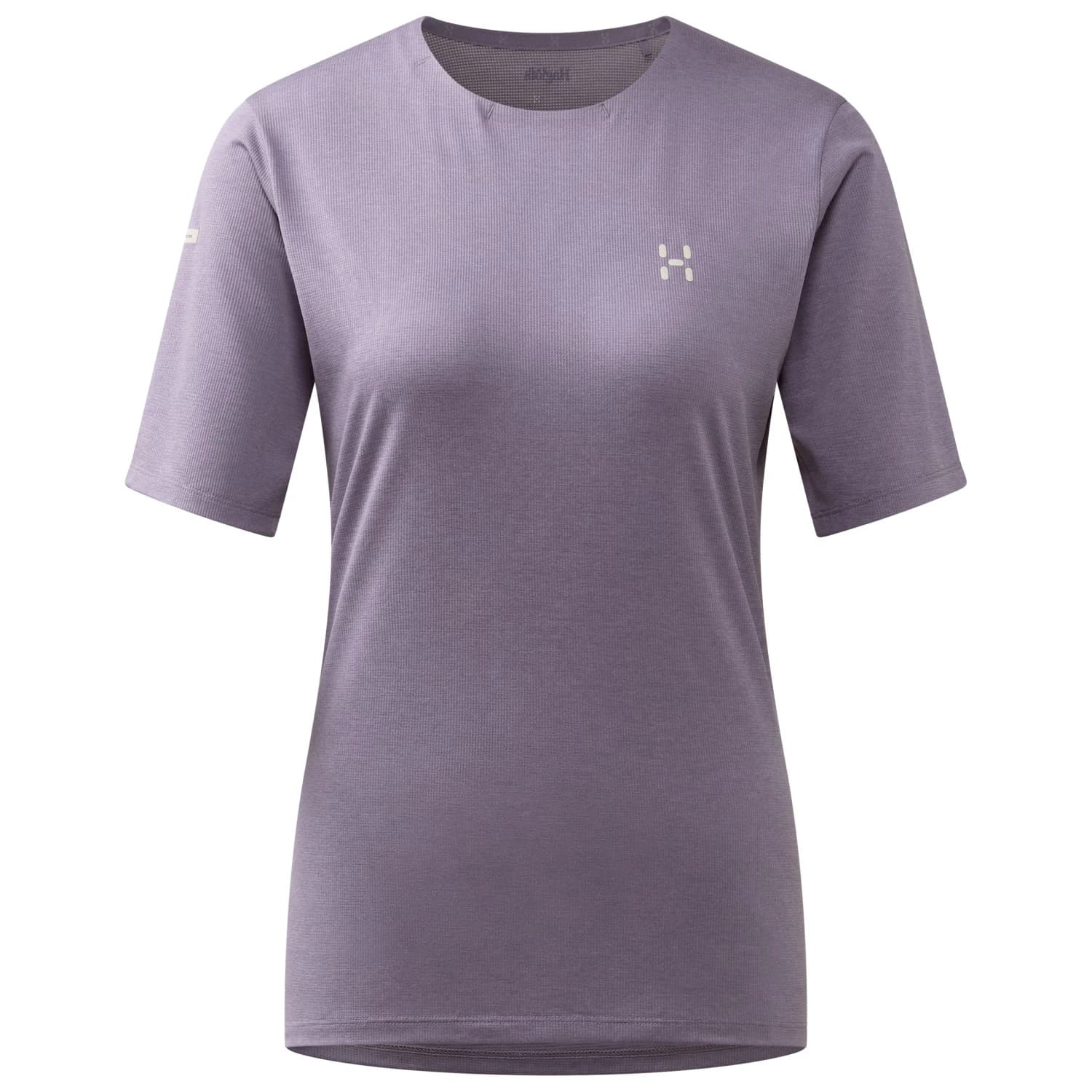 Дамска спортна тениска Haglöfs Women's L.I.M Ridge Tee Running shirt - Purple Fog