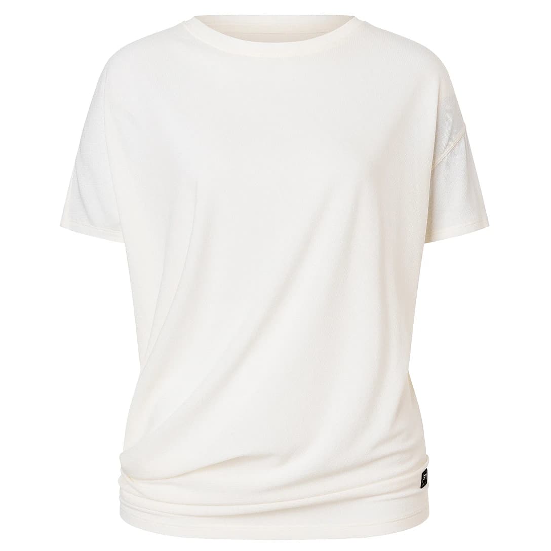 Дамска мериносова блуза super.natural Women's Loose Air Tee Merino shirt - Fresh White