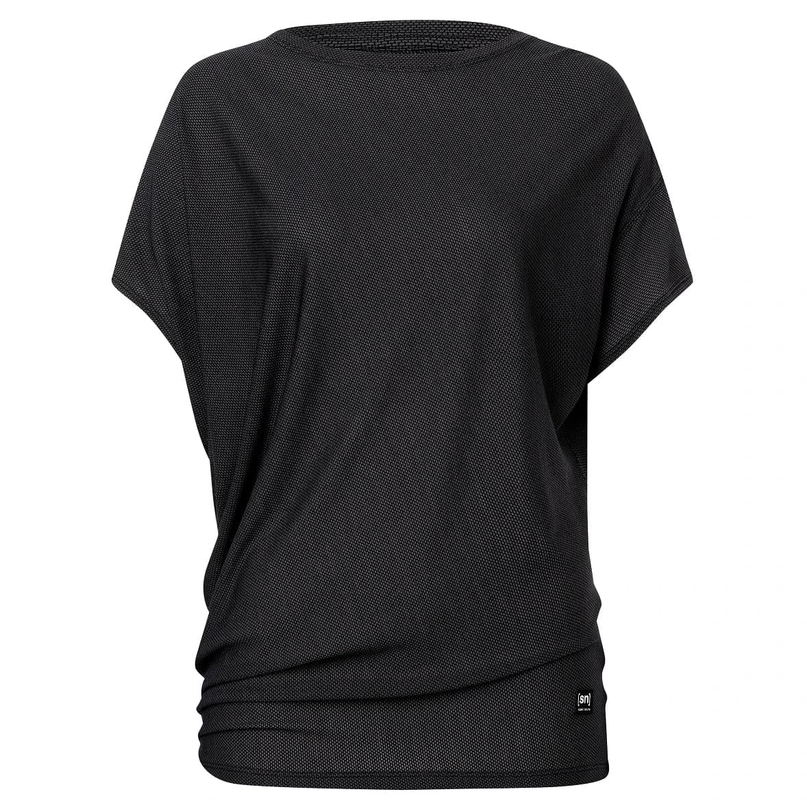 Дамска мериносова блуза Super.natural Women's Loose Air Tee Merino shirt - Jet Black