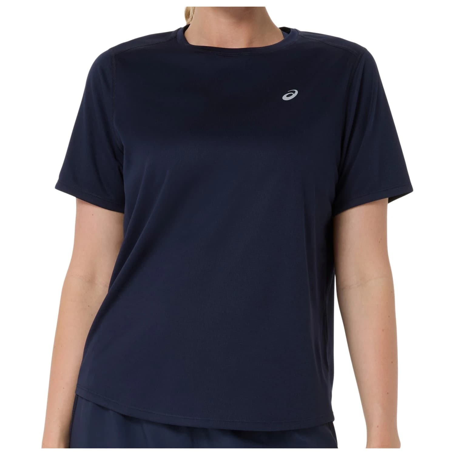 Дамска тениска Asics Women's Core S/S Top Running shirt - Midnight