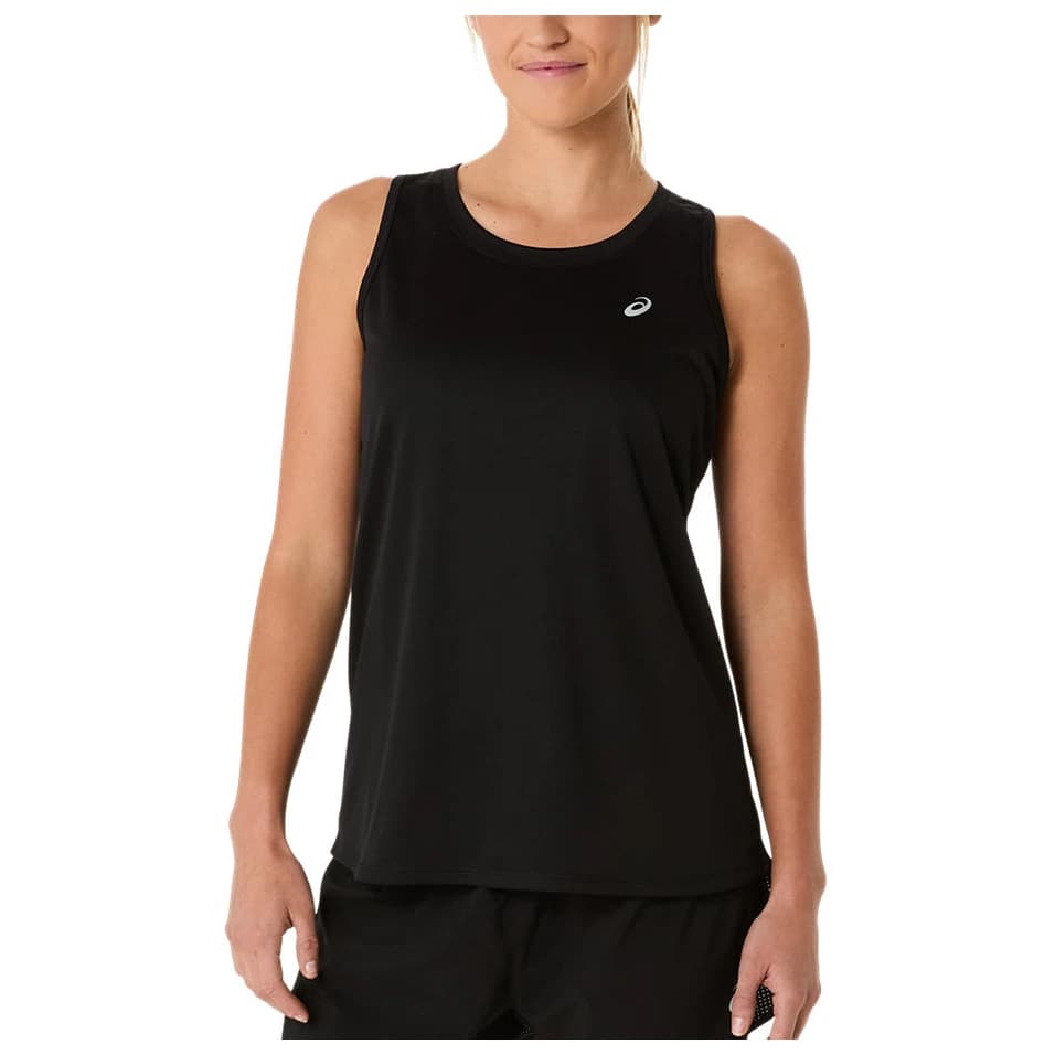 Дамски потник с широка презрамка Asics Women's Core Tank Tank top - Performance Black