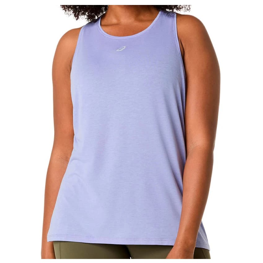 Дамски потник с широка презрамка Asics Women's Nagino Run Adjustable Tank Tank top - Bluebell