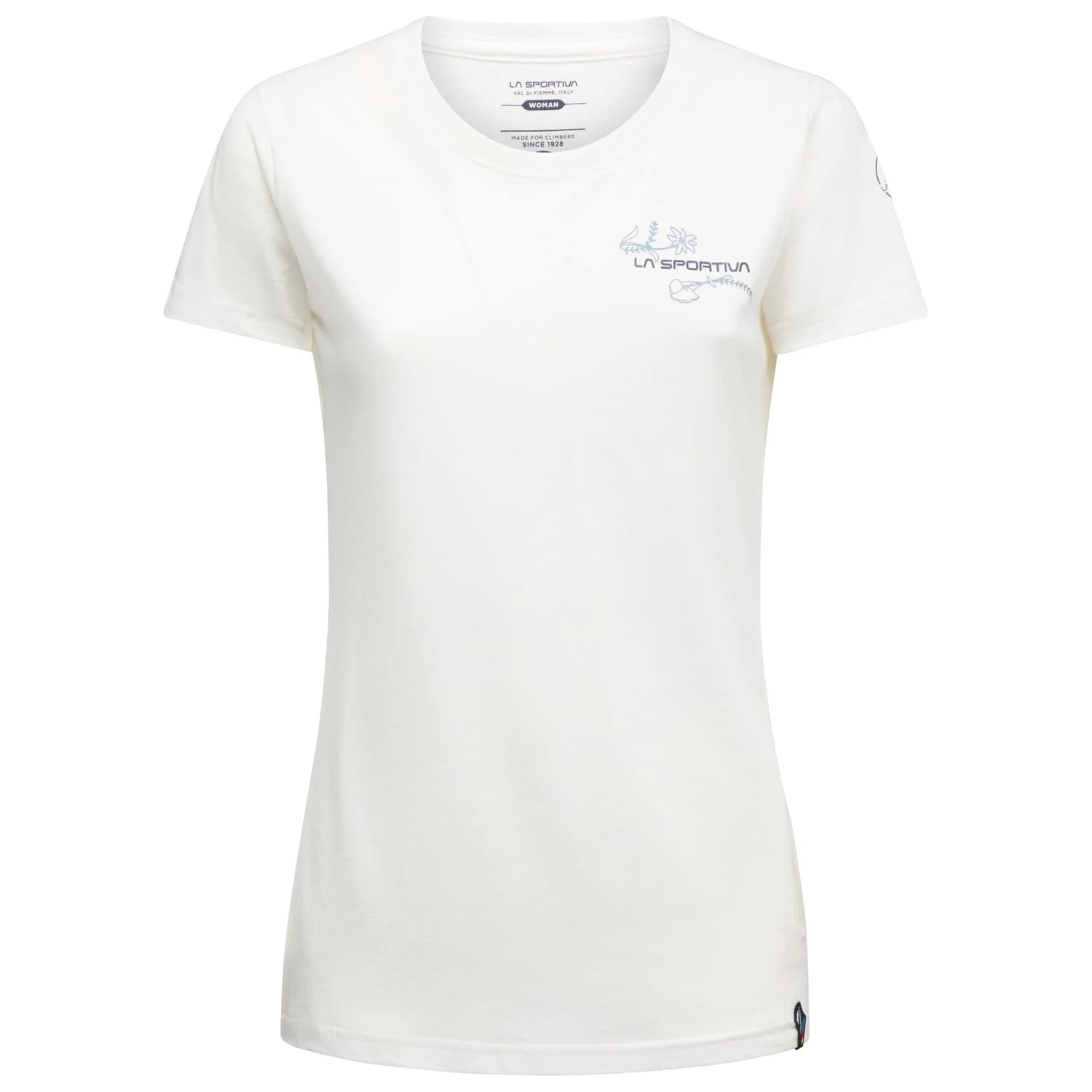 Дамска тениска La Sportiva Women's Climb Flower T-Shirt - Chalk / Limestone