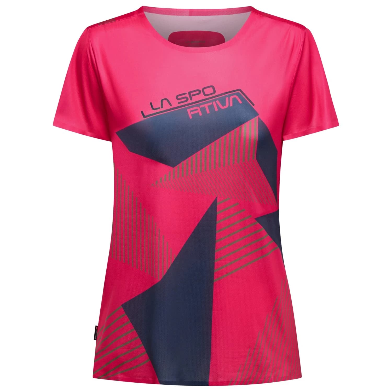Дамска тениска La Sportiva Women's Comp T-Shirt Sport shirt - Azalea / Night Sky